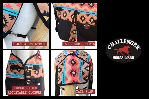 Challenger 1200D Turnout Waterproof Rain Horse Sheet Light Winter Blanket 377B