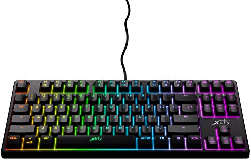 Teclado Gamer K4 RGB Tenkeyless USB-A