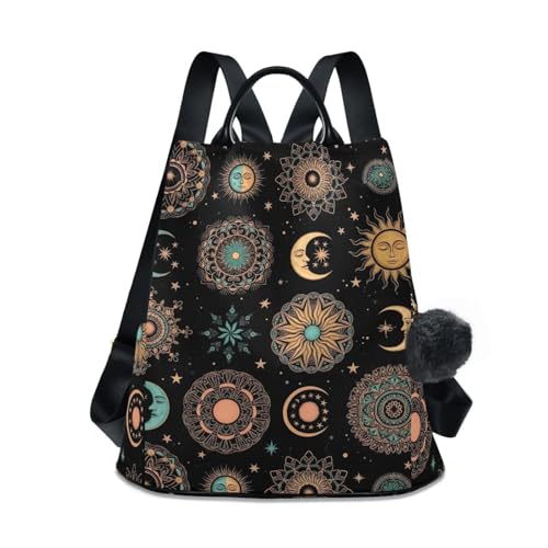 Sac à dos femme voyage urbain confortable à motif étoiles tendance
