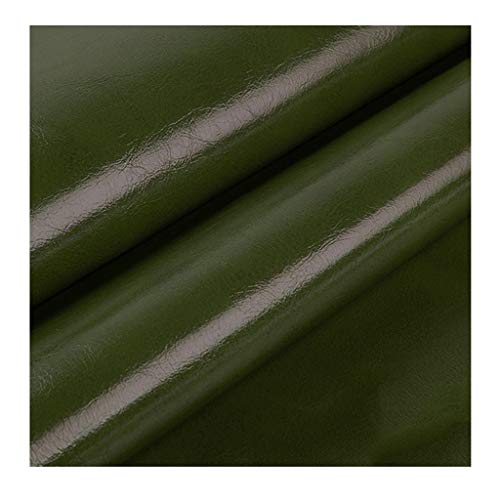 Faux cuir matériel d'artisanat vert foncé pour rénovation de chaises et canapés