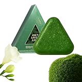 Green Soap, Shampoo Bar, Natural Usman Grass Klebreiswasser Festes Seife, Platycladus Orientalis...