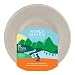 World Centric Wheat Straw/Bagasse Compostable 6-Inch Fiber Ripple Edge Plate, 20-Piece