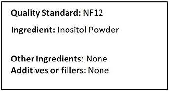 Miniatura 5 de Inositol Polvo puro a granel NF12 y FCC estándar de calidad (100 g (3.52 oz))