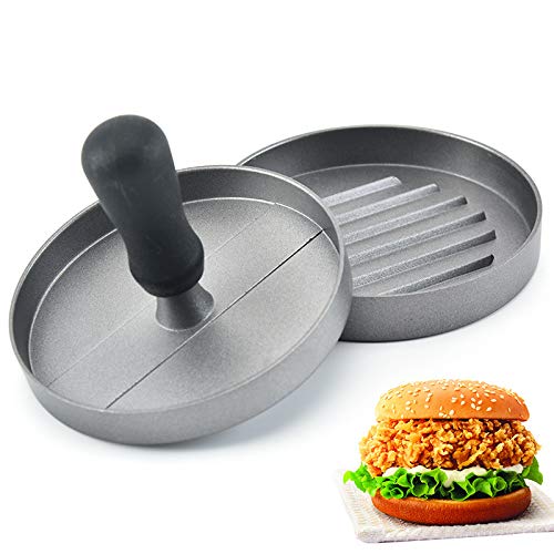 Prensa para hamburguesas de aluminio 11,8 cm