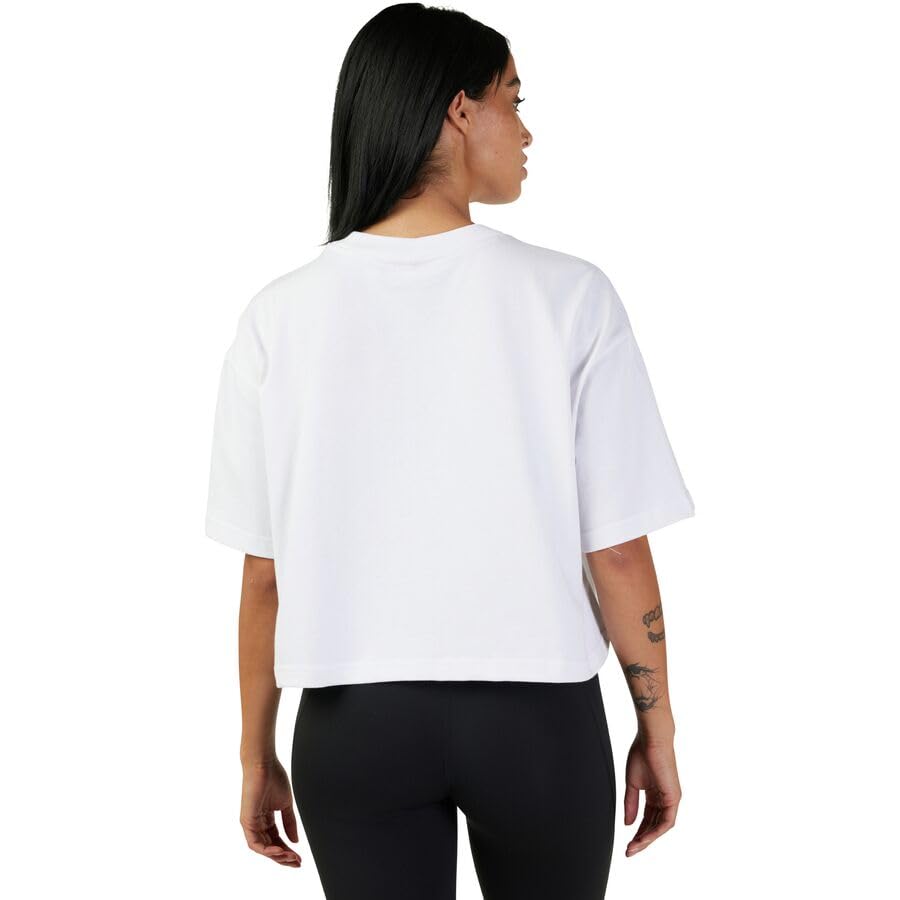 Fox Racing Women's Wordmark Oversized Crop T-Shirt - Picture 13 of 14
