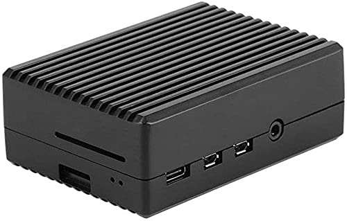 Tytion Raspberry Pi 4 Armor Aluminum Alloy Case with Cooling Column Passive Cooling Case (Black Gray) Tytion Raspberry Pi 4 Armor Aluminum Alloy Case with Cooling Column Passive Cooling Case (Black Gray)