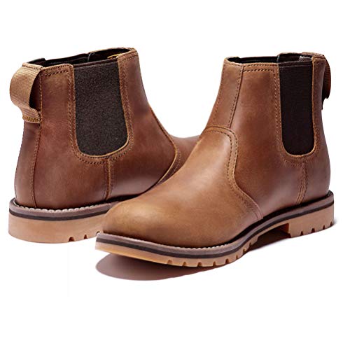 Timberland Men's Larchmonts Norfolk Virginia T-Shirt Boots, Rust Full Grain, 102