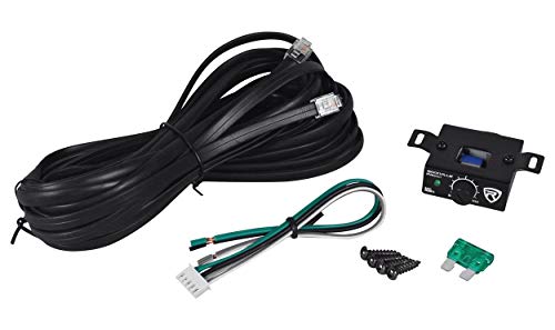 Rockville Rv8.1A 400W 8" Loaded Car Subwoofer Enclosure+Mono Amplifier+Amp Kit #TOP6