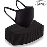 Amplia aplicación: la máscara antipolvo es ideal para deportes al aire libre como ciclismo, camping, senderismo, protege su boca del frío, cenizas, polen, gripe, niebla y neblina, escape de vehículos, tabaquismo pasivo, etc.