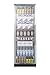 Summit Appliance SCR1401LHCSS Full-Size Commercial Beverage Center with Left Hand Door, Stainless Steel Interior, Frost-Free Operation, Self-Closing Glass Door, Lock and Stainless Steel Cabinet