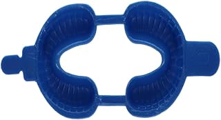 HSB 108110, Large, Blue, Dental Fluoride Trays – Foam Dual Arch Trays for Convenient Gel Application and Even Coverage, 100/Pk