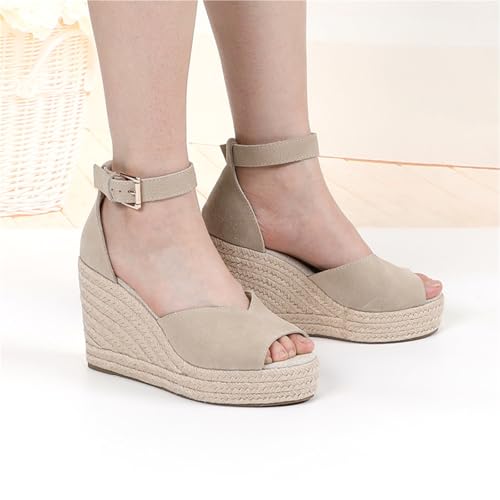 Platform Wedges Sandals Shoes Heel For Dresses Heels Slip On Wedge3