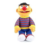 Tamaño: consulta la imagen. FEIDIAO Sésamo Calle Felpa Ernie Bert Figura Appease Muñeca Biscuit Monstruo Felpa Sésamo Calle Elmo Felpa (B)