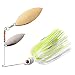 BOOYAH Blade - Double Willow Blade - White Chartreuse - 3/8 oz