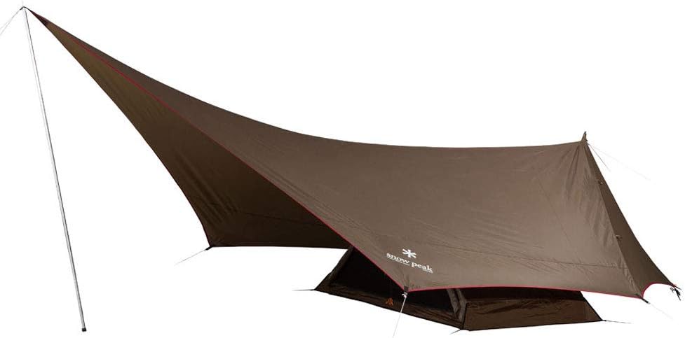 Snow Peak SDI-101 Solo Tent & Tarp, Hexa-Ease 1, Waterproof, Outdoor, Camping
