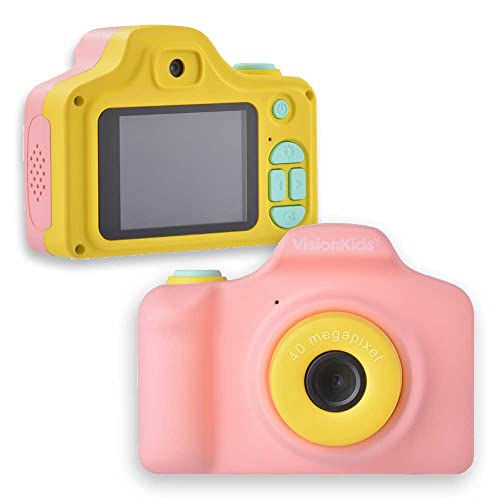 【新品　未使用】HappiCAM II 4000万画素 デジタルカメラ　ピンク Amazon.co.jp: 【日本正規代理店】子供用カメラ VisionKids