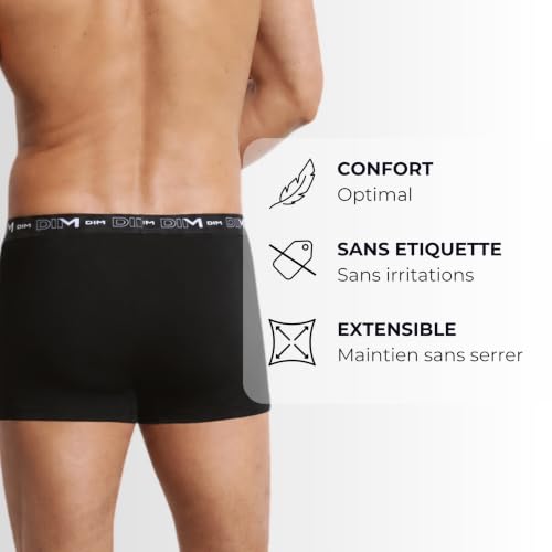 DIM Herren Boxer 3er Pack | Atmungsaktive Stretch-Baumwolle | Optimaler Halt | Ohne Etikett – Ansicht 5