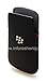 BlackBerry ACC-50704-301 Leather Pocket Cover for Rim BlackBerry Q10 - Retail Packaging - Black