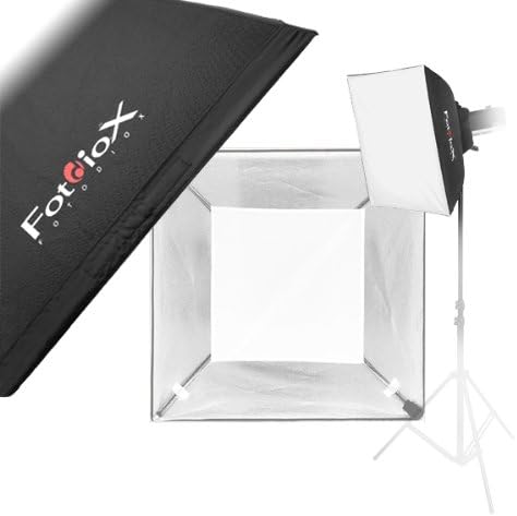 Fotodiox Pro Softbox, 24"x24" (24x24 in) with Speedring, for Profoto Compact lights series D1 250 W/S, D1 500 W/S, D1 Air 1000 W/S, D1 Air 500 W/S, Pro Series Acute B 600 W/S, Pro-B 12000 W/S, Acute 2-D4 Strobe Flash Light, Soft box, Speed Ring