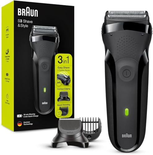 Braun Series 3 300BT Rasoir Électrique 3-en-1