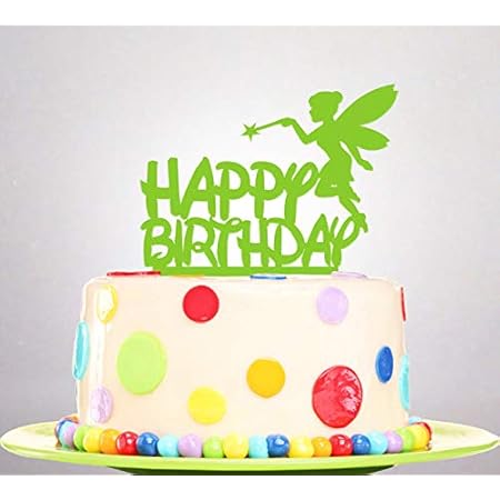 Davebu57 Decoration De Gateau Pour Bebe Fee Clochette Personnalisee Peter Pan 0 Amazon Fr Cuisine Maison