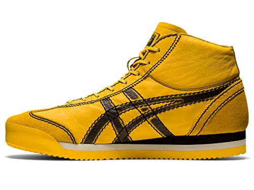 Onitsuka Tiger Unisex Mexico 66 Shoes, Tai Chi Yellow/Black, 10 #TOP25