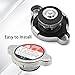 laffoonparts 17730-08J00 Engine Radiator Cap Cover, Replacement for Suzuki GSX-R600 R750 R1000 1997-2016 Replacement for RM 80 85 125 250 Z-250 Z450 1986-2016, Replaces 1773008J00