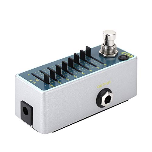 EX 7 Band EQ Micro Electric Guitar Effect Pedal With Graphic Equalizer - Thumbnail 4