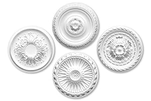 Marbet Design R-12 Deckenrosette Silber