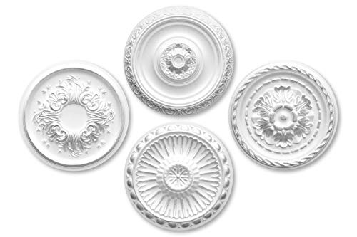 Marbet Design R-12 Deckenrosette Silber