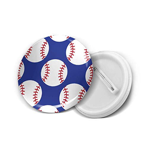 Insignia de botón redondo, pines de solapa de béisbol, juego de 20 unidades para decoración de...