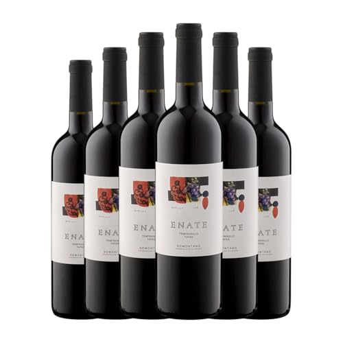 Enate Somontano 75 cl Vino tinto (Caja de 6 Botellas de 75 cl)