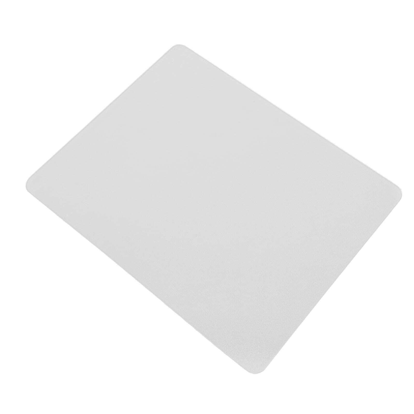 Tappetino per Mouse in Vetro 30x36 Cm, Superficie Rigida