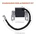 HIPA 590454 Ignition Coil Compatible with Brigg Stratt 799381 790817 692605 802574 Magneto Armature