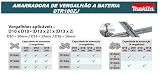 Makita Łącznik Zbrojeniowy, Wielokolorowy, 18 V