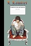  L Lawliet: Composition Notebook 100 Lined Pages 6 x 9 Notebook • Writing Journal • Diary • Notepad ( Vol .6)