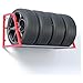 XingLi Multi Tire Storage System, Folding Tire Wheel Storage Rack Wall Mount Multi-Tire Rack Garage Storageï¼ŒAdjustable Metal Tyre Organizer Rack, Garage Tires Rack for Home Workshop