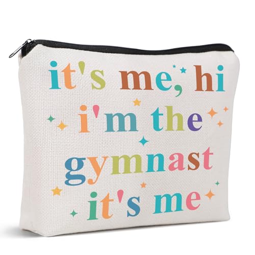 Gymnast Gymnastics Team Gift,Graduation Gifts for Women,Gymnastic Makeup Bag for Her...