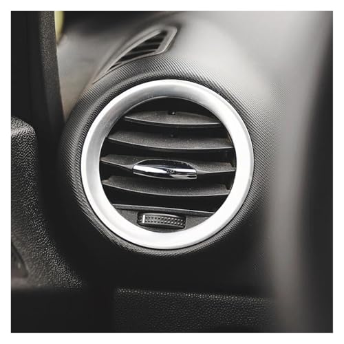 Rejilla ventilación cromada para salpicadero Opel Corsa D 2201099 6
