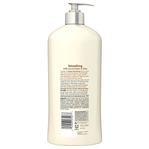 Suave Skin Solutions Body Lotion, Cocoa Butter & Shea, 18 Oz #TOP2