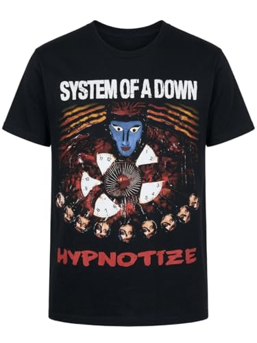 Catálogo de Playeras Full Print los 5 más buscados. 48 W P Wear Print Playera System of a Down Hypnotize Rock (Extra Grande)
