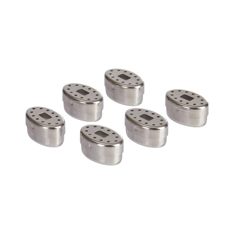 DAVINCI | MIQRO Series Dosing Capsules - 6 dosettes en acier inoxydable pour les vaporisateurs DaVinci MIQRO