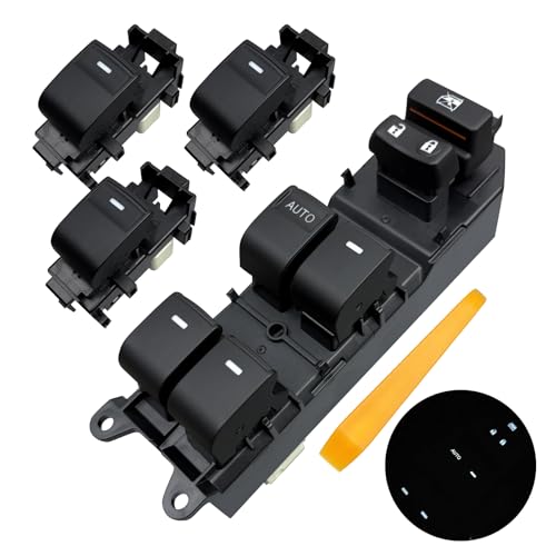 4PCS Window Switch Set, White LED for Camry/Prius C/Scion/Tacoma
