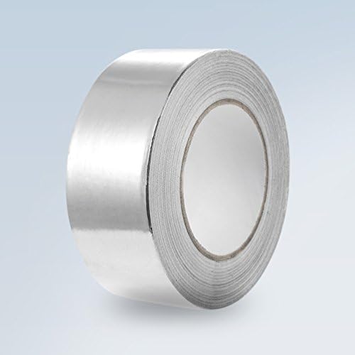 Growneer Aluminum Foil Tape 2 Inch x 150 Feet, 3.4 Mil HVAC Tape, for Ducts Repair and Sealing