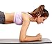 Gaiam Essentials Thick Yoga Mat Fitness & Exercise Mat with Easy-Cinch Carrier Strap, Grey, 72