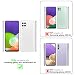 cadorabo Case compatible with Samsung Galaxy A22 4G / M22 / M32 4G in TRANSPARENT - 360° Full Body Mobile Phone Case Front and Back Protection All-Round Protection Case with Screen Protection