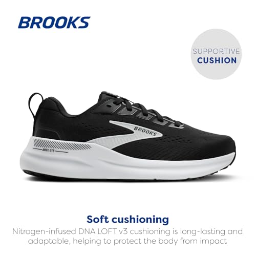 Brooks Ariel Gts 26 Womens | Black/Grey/White - Black / 6.5 / Standard - 2