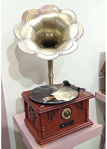 Gramophone, Haut-Parleur rétro Gramophone Bluetooth Tourne-Disque avec Radio FM Turnable Sound Box Haut-Parleur sans Fil… - Les Beatles, Paul McCartney, John Lennon, RIngo Starr, George Harrison Gramophone, Haut-Parleur rétro Gramophone Bluetooth Tourne-Disque avec Radio FM Turnable Sound Box Haut-Parleur sans Fil… – Image 4