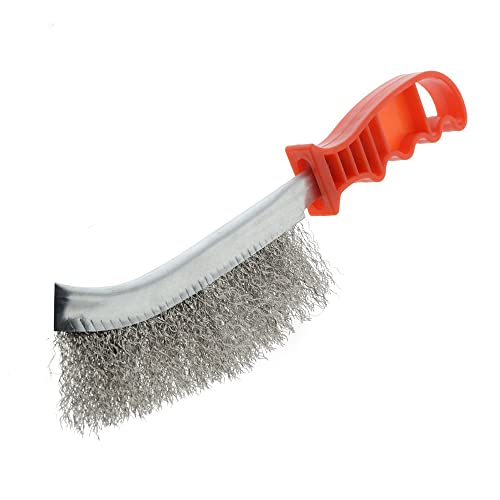 Image of Wire Scratch Brushes BLLNDX 2PCS Stainless Steel Wire Brush for Automotive, Cleaning Welding Slag and Rust