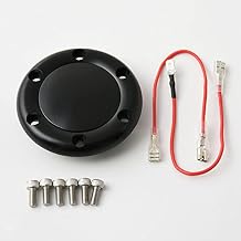 Billet Horn Button for 6 Bolt Steering Wheel Nardi 74 mm Black